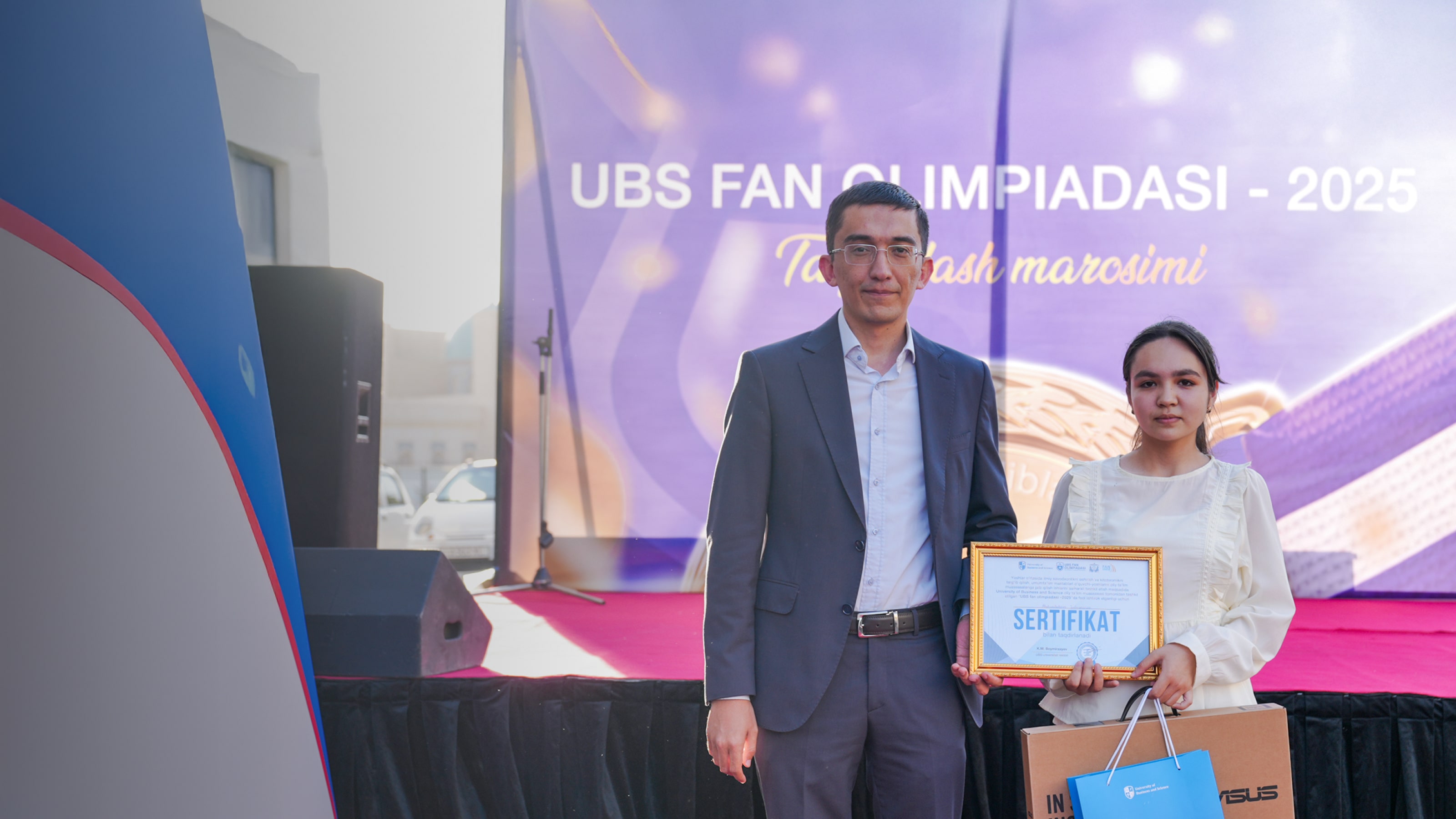 "Muvaffaqiyat sari ilk qadam!"