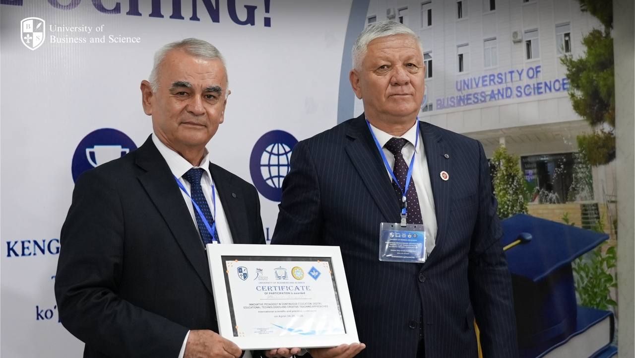 UBSda nufuzli xalqaro konferensiya o‘tkazildi